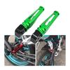Motorrad Fußrasten Motorrad CNC Aluminium Soziusfußrasten Hinten Fußrasten Pedal für