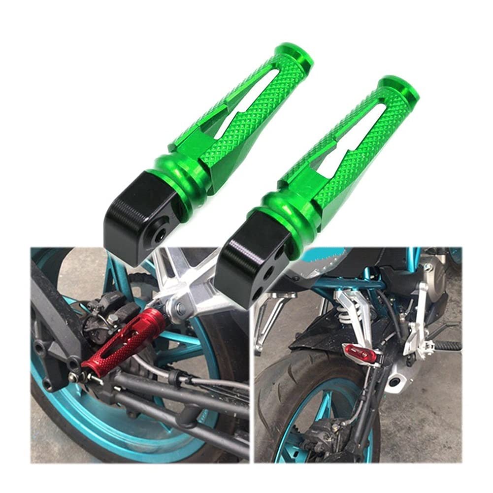 Motorcycle Foot Pegs Motorcycle CNC Aluminum Passenger Foot Rest Rear Foot Pegs Pedal for