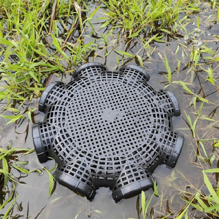 Reusable Cage Outdoor Crabs Loach Catching Basket Eel Cage Crabs Shrimp Traps Professional Lobsters Trap 3/6/8 Hole
