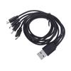 4 in 1 USB TypeA to Micro USB Splitter Charging Cable USB to MicroUSB Adapter Charging Cable