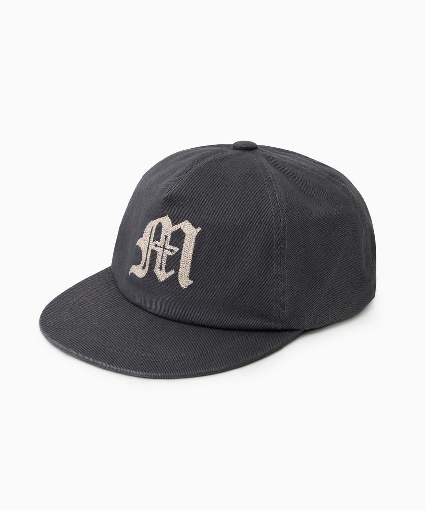 Mikael1991 Cross M Twill Cap, Charcoal
