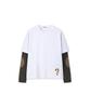 9999ARCHIVE [9999Xmiko] Layered Patch Long Sleeves