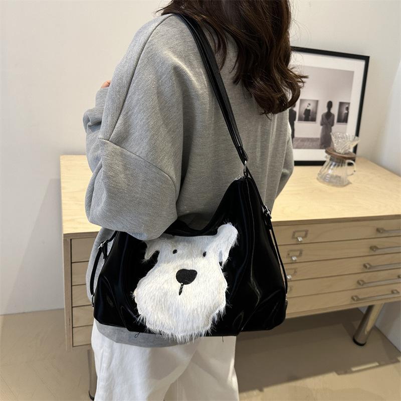 2025 New Casual Commuting Large-capacity Women's Backpack, Fashionable, Simple and High-value Single Shoulder Underarm Tote Bag