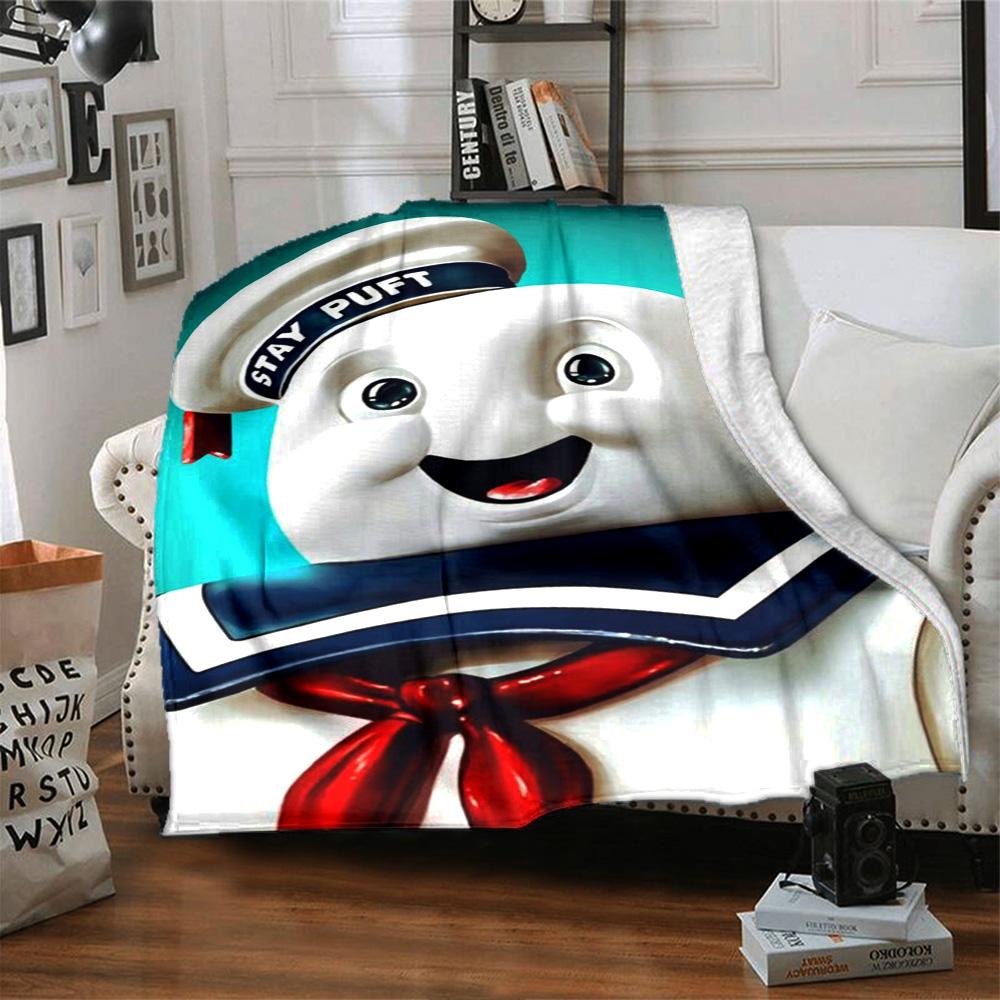Ghostbusters Blanket Ultra-Soft Perfect for Office Chair Livingroom Picnics All-Season Use Modern Birthday Christmas Gift Blanket