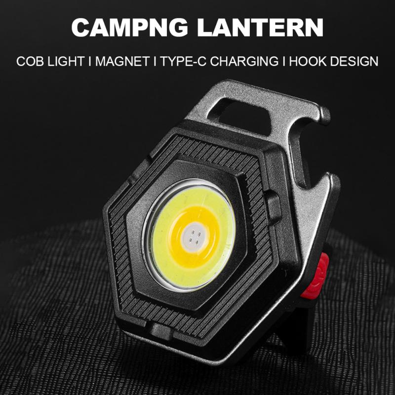 Mini Led Keychain Light Portable Ultra-light High Brightness Flashlight For Fishing Hiking Camping