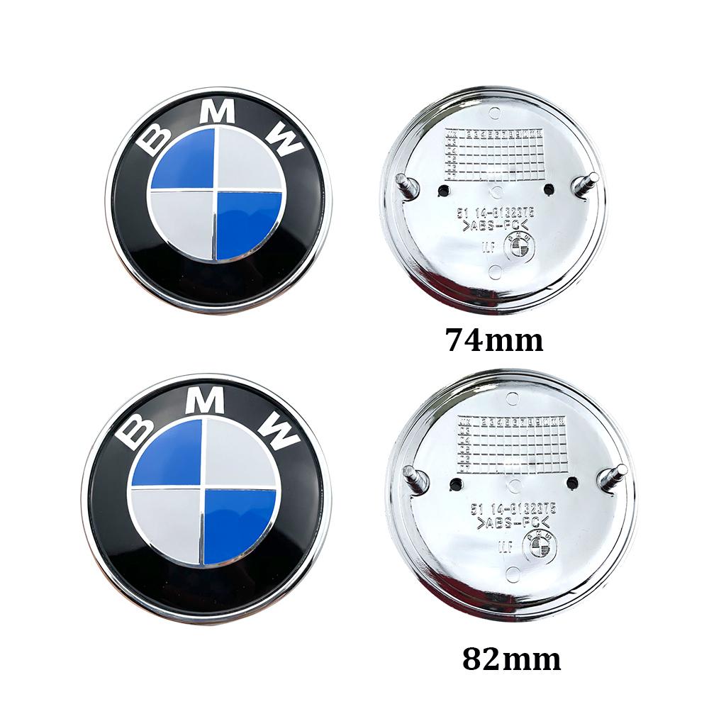 7Pcs Car Hood Front Rear Trunk Emblem For BMW original Logo M Emblem E46 E36 E34 F10 E90 F30 E60 F30 E53 E30 E92 E87 OL2
