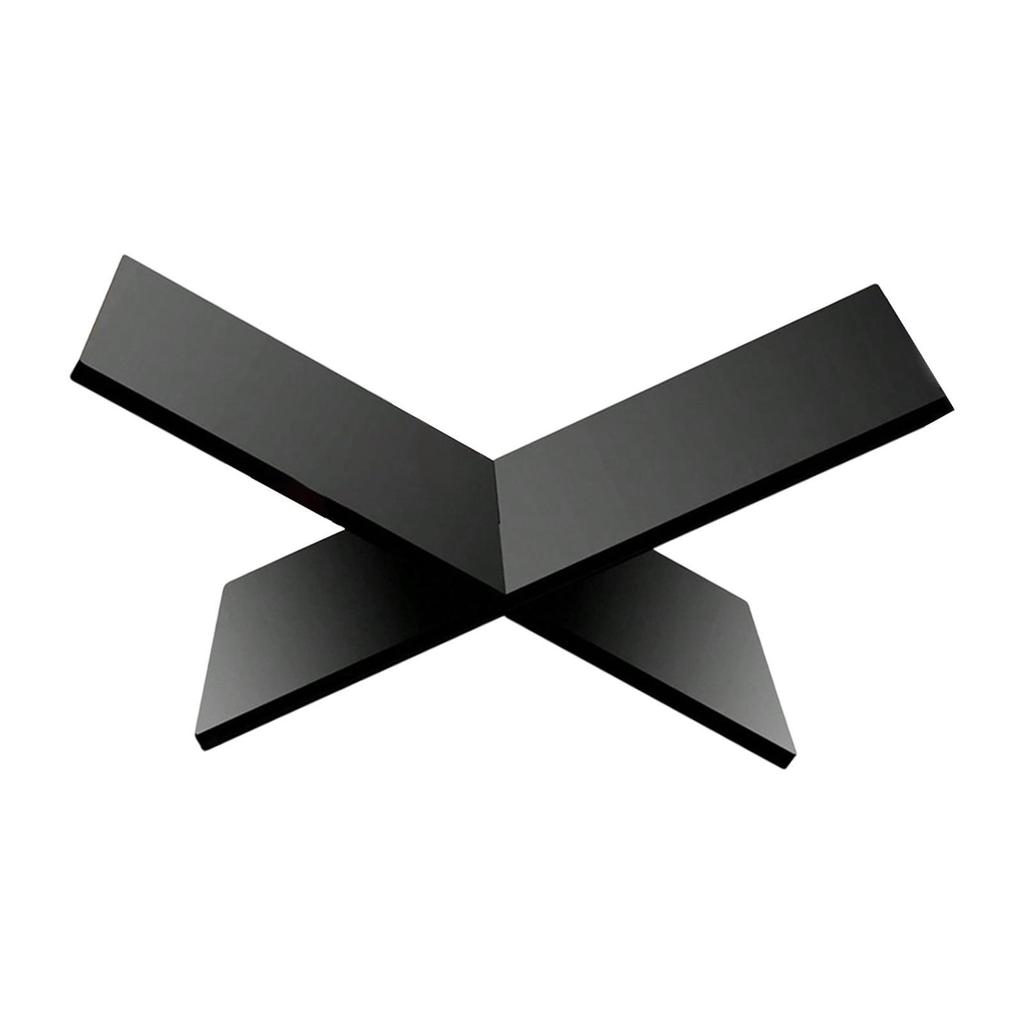 Acryl Buchständer X-förmige Buchstütze Abnehmbarer Schreibtisch-Buchständer für Rezepte Noten Lehrbücher Kochbücher Zeitschriften