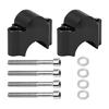 Easy Installation Handlebar Risers for Motorcycle Machined Aluminum 22mm/28mm Universal Comfort Safety Upgrade