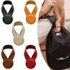 1 STKS Multifunctionele Magnetische Leer Hoed Clip met Kunstbont Sterke Ronde Organizer Buiten Reizen Pet Houder Tas Accessoires