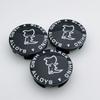 4pcs 57MM ( 50MM I.D) Black Rhino Logo Emblem Car Wheel Center Caps Wheels Hub Lid Rim Hubcaps Centre Cover Styling Accessories