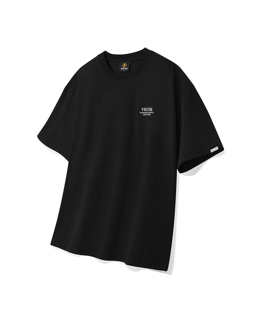 Bolteg Portland Address Short Sleeve T-Shirt (Black)