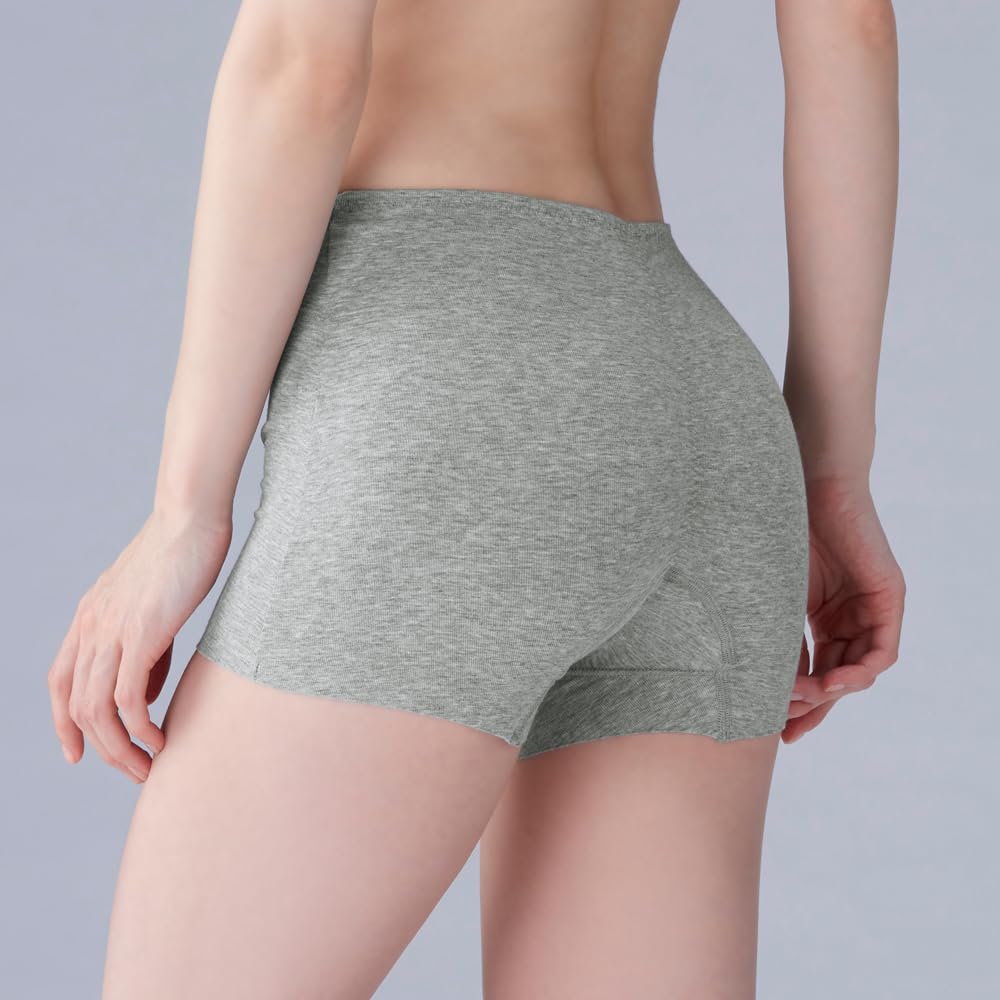 Sanitary short shorts, seamless, 85% cotton, length, comfortable.