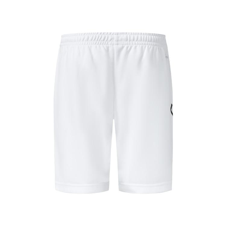 Li Ning Badminton Series Logo Letter Print Comfortable Casual Shorts Unisex Shorts White AAPT059-2