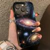 Space For Galaxy-y Universe Phone Case For iPhone 17,16,15,14,13,12,11 Plus,Pro Max,XS,Colorful Silver Phone case Funda Cover