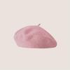 Vintage Wool French Beret for Women Solid Fashion Simple Casual Beret Solid Classic Breathable Soft Comfortable Hat for Fall Winter