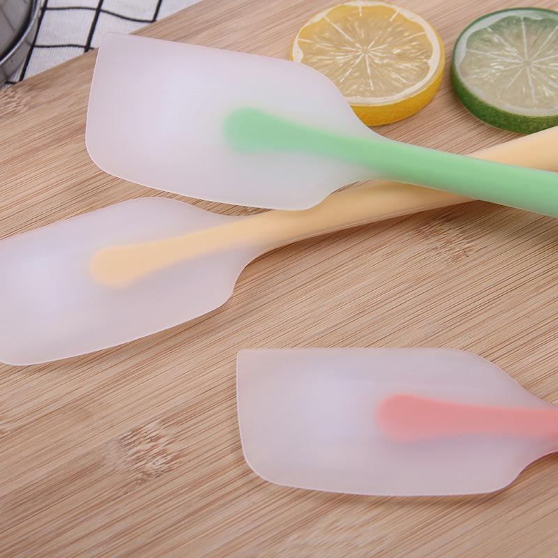Spatule din silicon antiaderente pentru copt Racletă pentru amestecarea făinii pentru prăjituri Spatulă translucidă Răzuitoare pentru produse de patiserie pentru bucătărie Instrument pentru perie Accesorii pentru copt