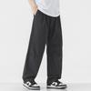 Spring new three-dimensional tailoring casual pants men's American trendy brand versatile loose wide-leg straight trousers