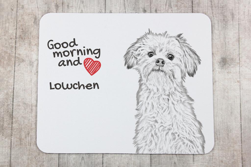 Lowchen, Cão Leão Pequeno - mouse pad com estampa, mouse pad personalizado com tema de cachorro, gadget único para um trabalhador de escritório da marca Art-Dog