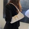 Textured PU Leather Niche Shoulder Bag For Women  Summer New Popular Versatile Crossbody Bag Ladies Simple Work Handbags