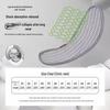 Breathable Bamboo Charcoal Insoles: Odor-Resistant, Sweat-Absorbent for Men's and Women's Sports Shoes
