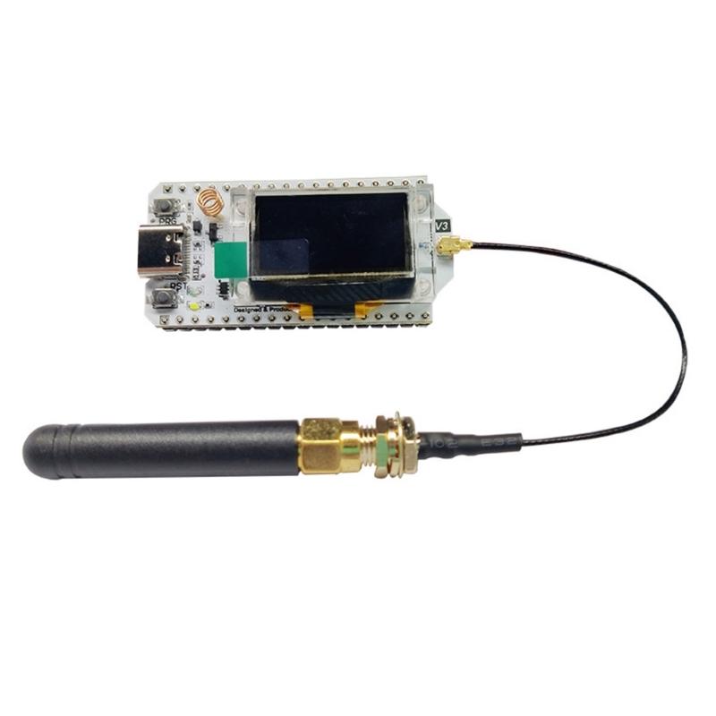 

ESP32+LoRa WiFi Bluetooth-сумісна плата розробки Підтримка LoRaWan з 0,96-дюймовим OLED-дисплеєм Низьке енергоспоживання