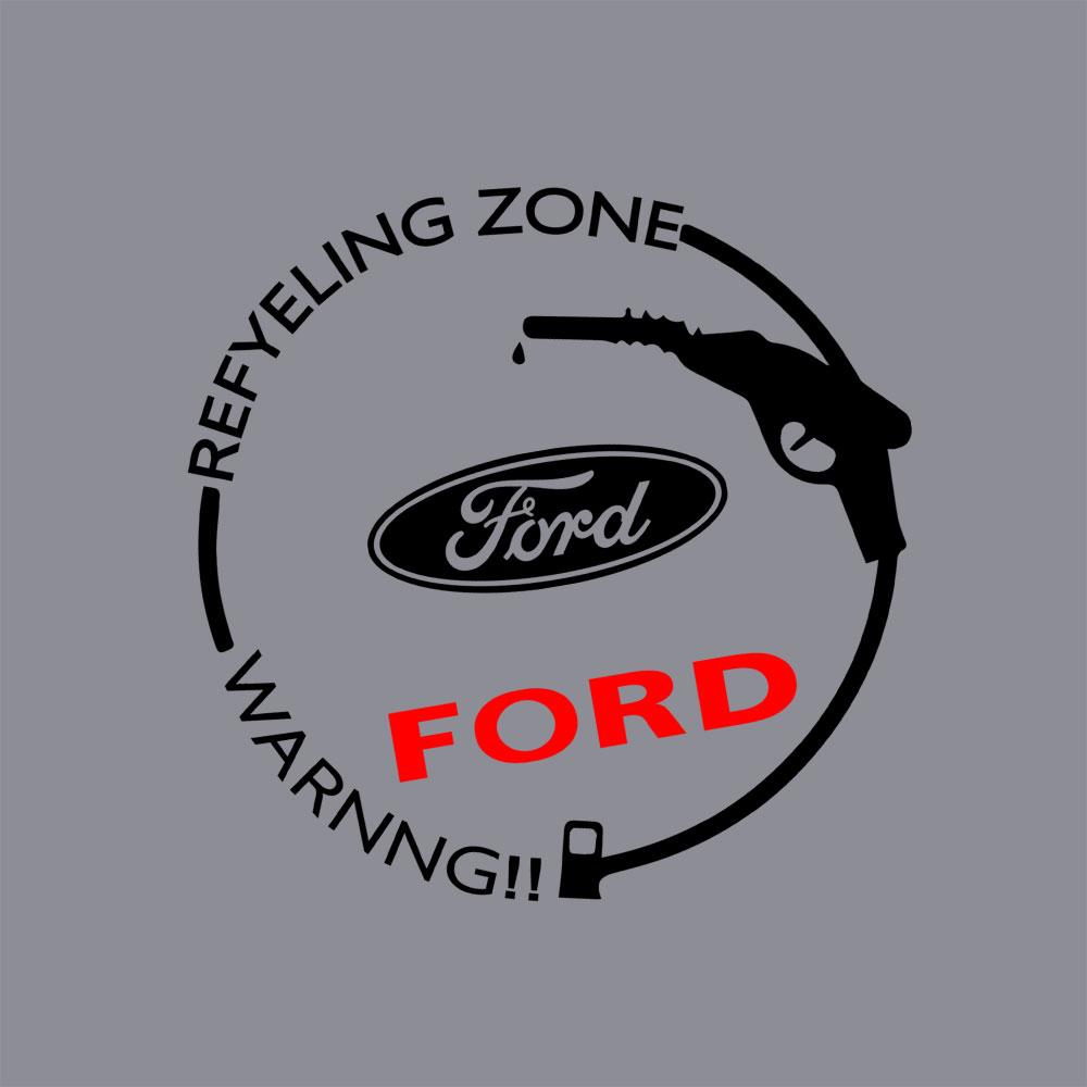 Car Vinyl Film Decal Fuel Tank Cap Stickers Decoration Accessory For Ford ST Fiesta Focus Mk2 3 4 Edition Mondeo Fusion Ecosport