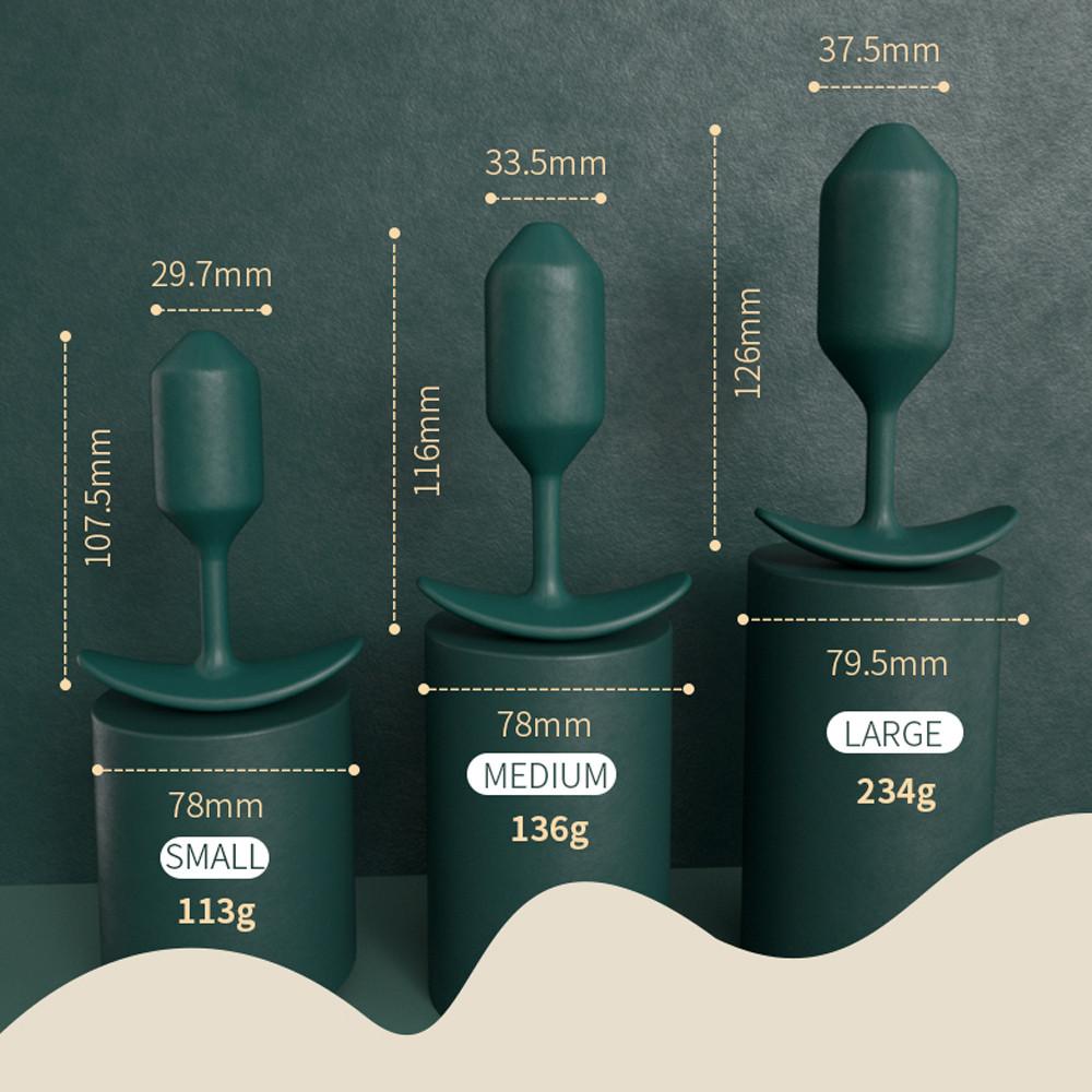 Anal Training S/m/l Steel Ball Built-In Butt Plug Dildos for Men Buttplug Male Prostate Massage Anus Dilatador Adult Supplies