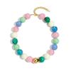 20Mm Colorful Chunky Bead Necklaces For Women Trendy Boho Collar Statement Choker Summer Beach Jewelry Birthday Gift For Her