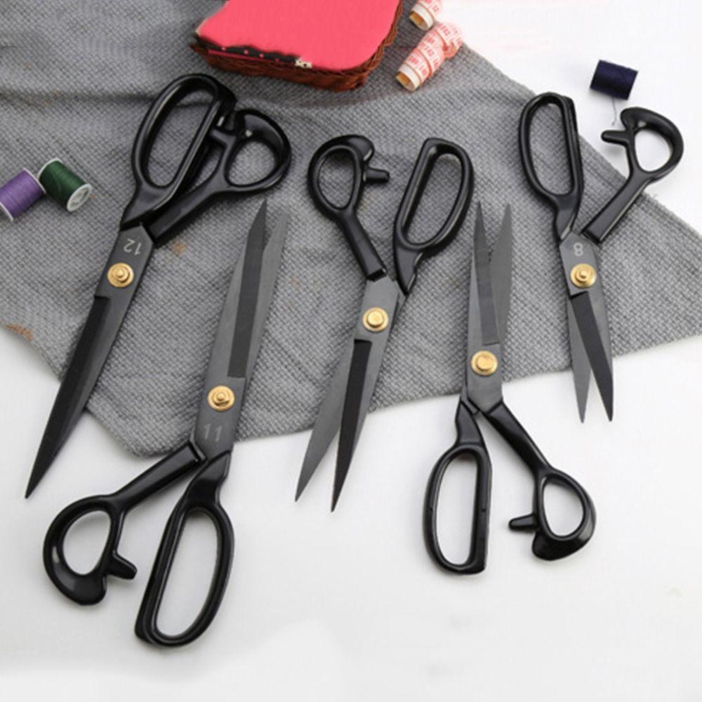 Anti-Rust Tailor Scissors Ergonomic Leather Cutting Scissors Fabric Scissors  Tailoring Work