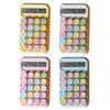 Keyboard Calculator Office 10-Digit Mechanical Buttons Calculator Cute Candy Color School Supplies Students/Finance Stationery