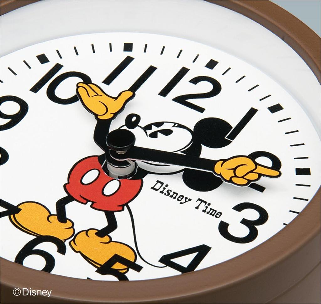 Seiko Clock Table Clock Quartz Clock Pole Clock Character Disney Mickey Mouse FD881B 305×88×85mm