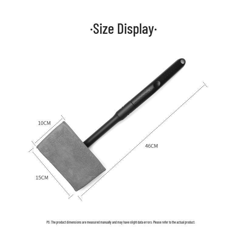 Windshield & Window Defogger Brush: Streak-Free Interior Cleaning for Glass & Sunroof