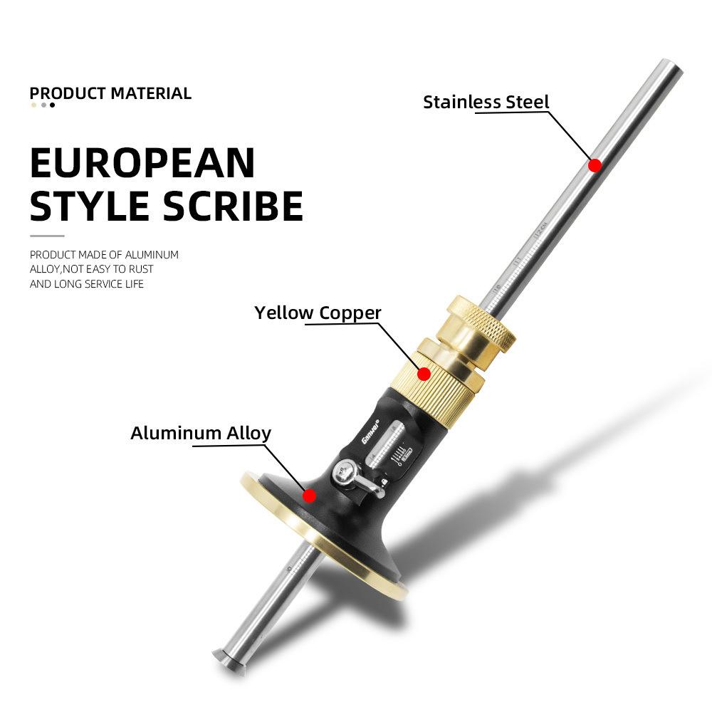 Woodworking Marking Gauge Precision Blade Scriber Parallel Line Marker Mortise Layout Tool Carpenter Tool