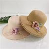 Lace Flower Straw Hat Children Summer Beach Hat Sun Hat Seaside Sun Hat Ladies Travel