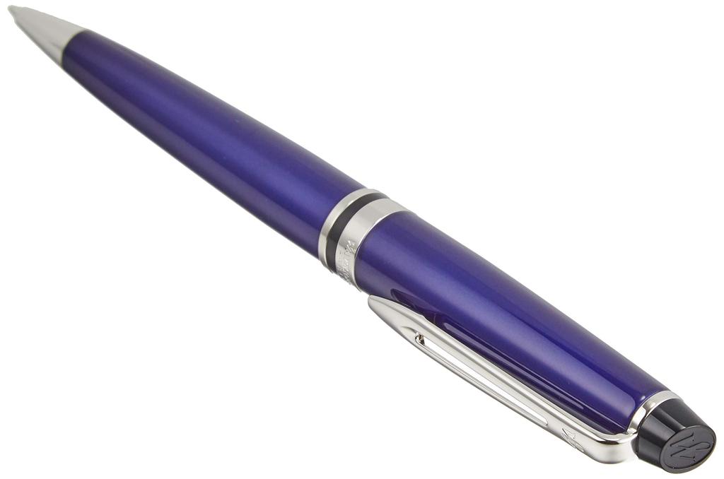 Waterman Expert Essential Ballpoint Dark Blue Fine Gift Officially Product Number 2093761 Pen, CT, Nib, Oil-Based, Boxed, Imported,