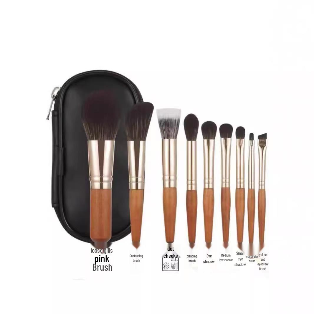 

Компактный набор из 9 кистей для макияжа - Удобен для путешествий