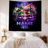 Like Warner Bros Movies Custom Your Name Wall Decor Tapestry Art For Pet Memorial Birthdaywedding Party Backdrop Family Gift
