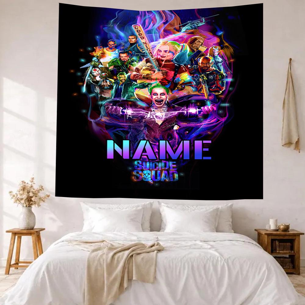 Like Warner Bros Movies Custom Your Name Wall Decor Tapestry Art For Pet Memorial Birthdaywedding Party Backdrop Family Gift