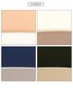 Because Long Plain Navy Umbrella, Bicolor, B-150116