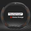 Carbon fiber Car Steering Wheel Cover for Citroen C4X C5X C5Aircross e-Berlingo C4 Cactus 2022 2023 2024 Auto Interior Accessory aoq123