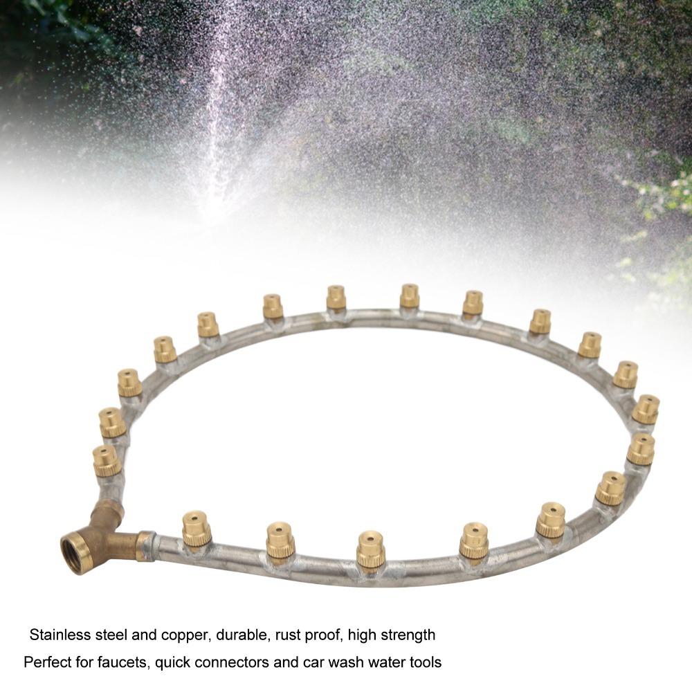Stainless Steel, Copper Atomizing Nozzle Multi Head Nozzle  Flower Watering