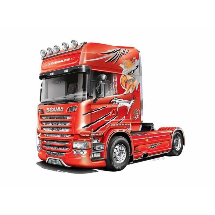 Maquette camion : Scania R730 V8 Streamline