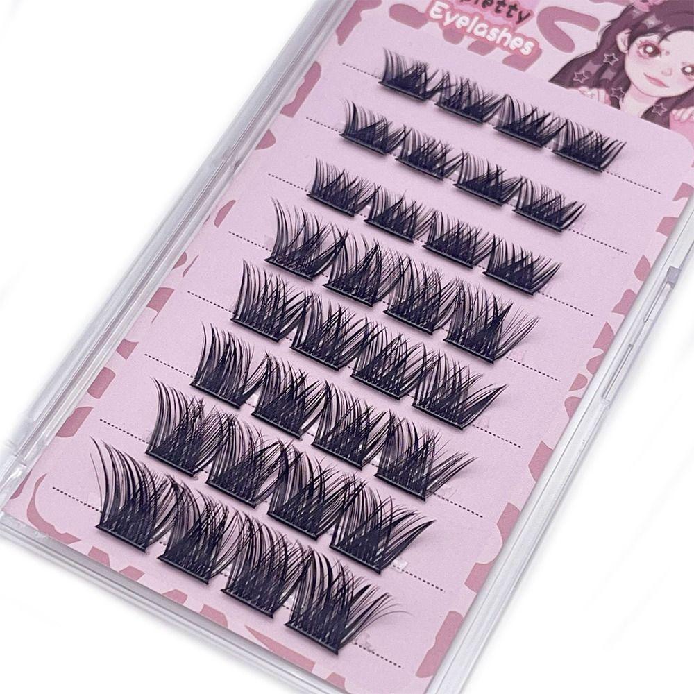 

Самоклеючі накладні вії Не потрібен клей Попередньо наклеєні вії для початківців DJ11