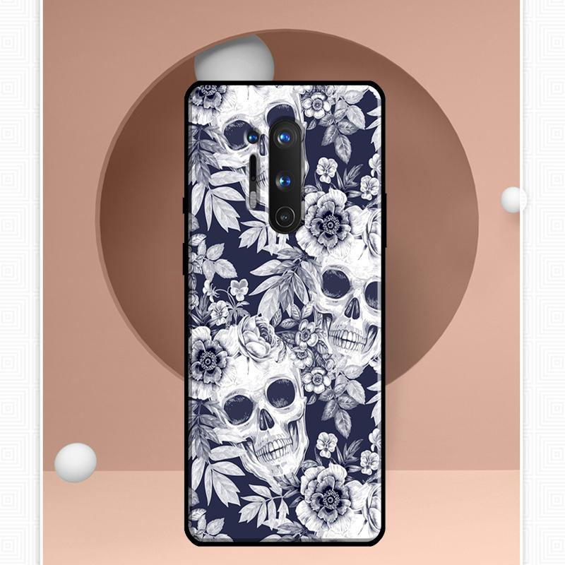 

Готичний модний чохол із черепом для Oneplus 10T 8T 9R 9RT Ace 11 9 10 Pro Cover для Oneplus Nord N20 N10 2T CE 2 Lite OnePlus 9R