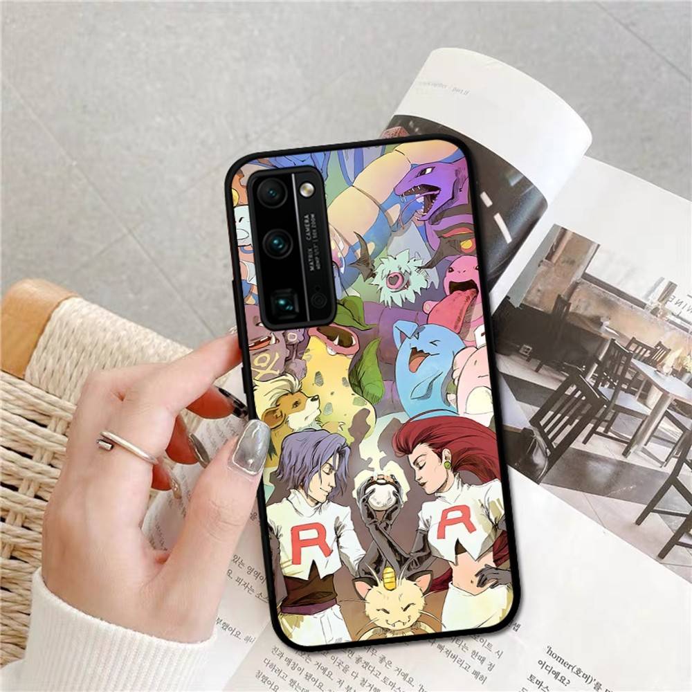 Cartoon P-Pokemones Cute Phone Case For Huawei Honor 10 Lite 9 20 7A 9X 30 50 60 70 Pro Plus Soft Silicone Cover