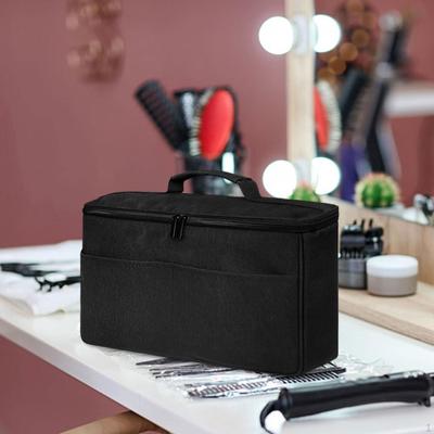 Reise-Aufbewahrungstasche, Tasche für Haarwerkzeuge, Zubehör, mit Haken zum Aufhängen, für Lockenstäbe, Lockenwickler