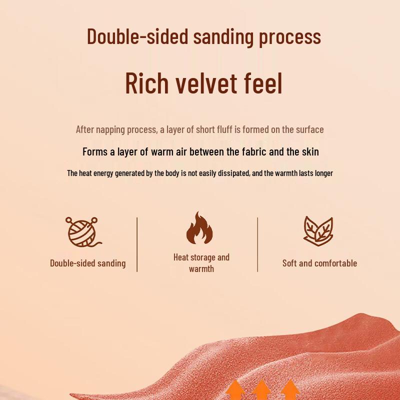 Shanshan Men's Thermal Flannel Long Sleeve Non-Iron Shirt