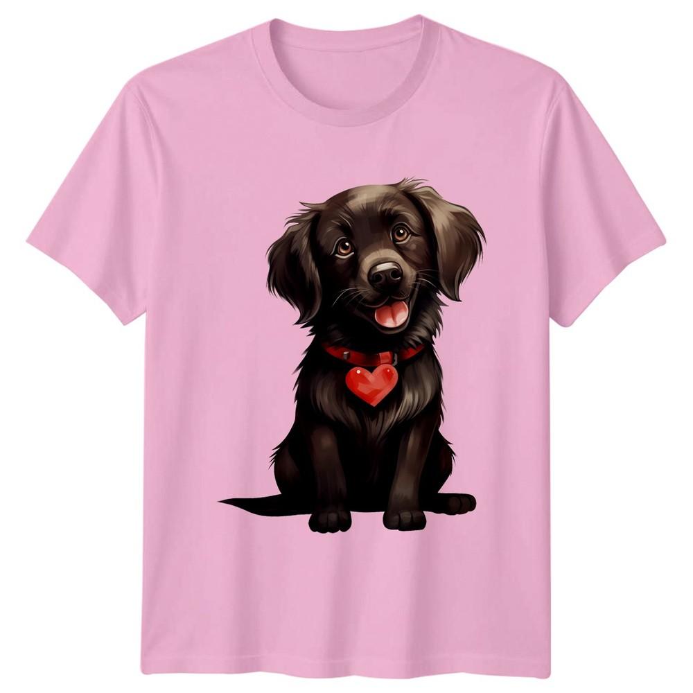 Black Puppy Heart Dog Animals Unisexs TShirt Unisexs Tee Graphic Unisex Pet Lover