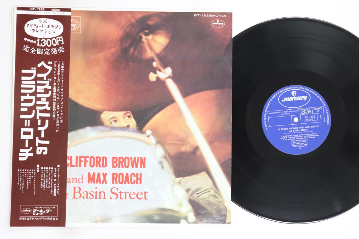 

LP Record CLIFFORD BROWN, MAX ROACH - At Basin Street BT1326 MERCURY 1974 Japan Obi Jazz Used