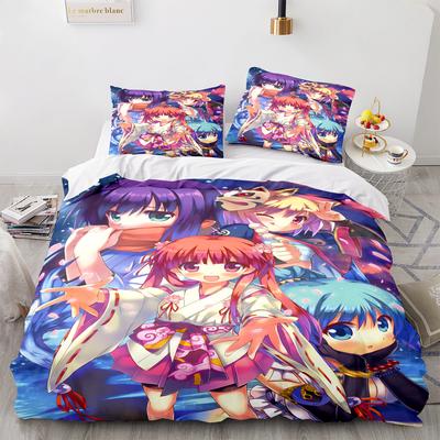Anime Kawaii Sexy Girl Bettwäscheset Jungen Mädchen Einzelbett Queen-Size Bettbezug Kissenbezug Bett Kinder Erwachsene Mode Heimtextil